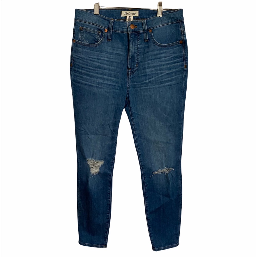 Madewell High Rise Crop Skinny Jeans 28